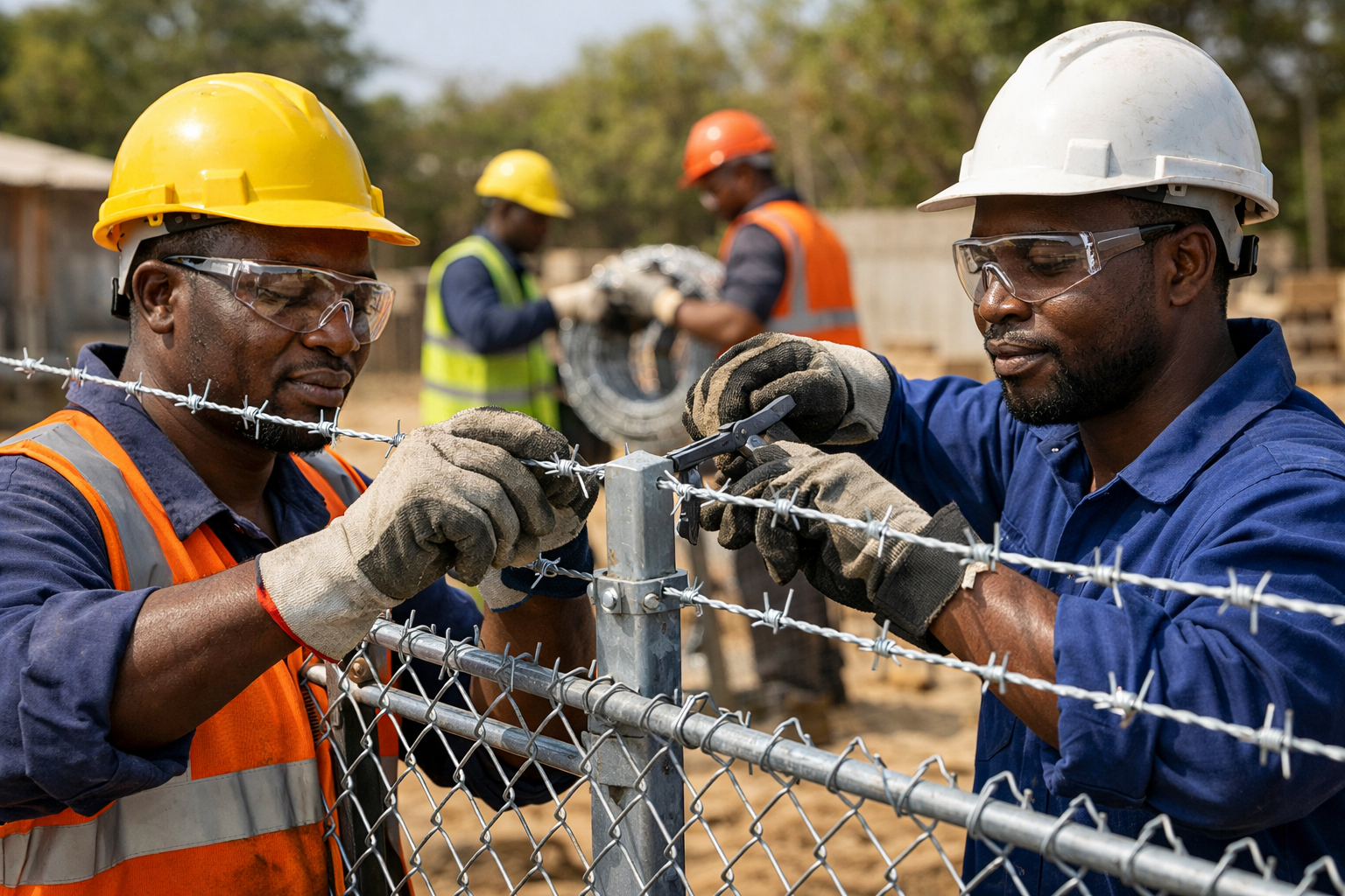 sefam-bamako-installation-grillage-galvanise-2